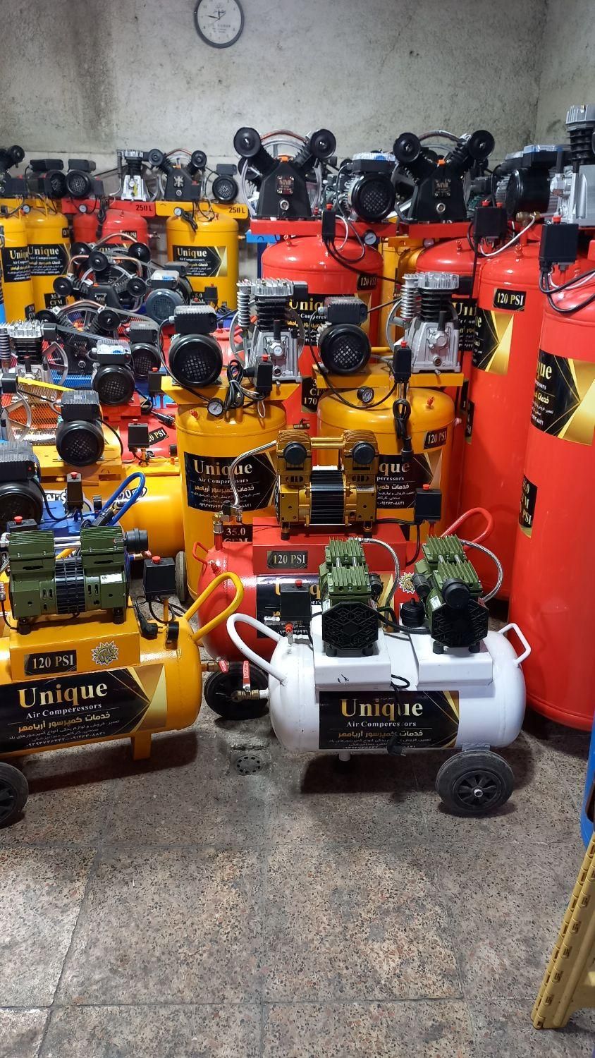 پمپ باد، کمپرسور های ۸۰لیتری|ماشینآلات صنعتی|تهران, شهرک ولیعصر جنوبی|دیوار