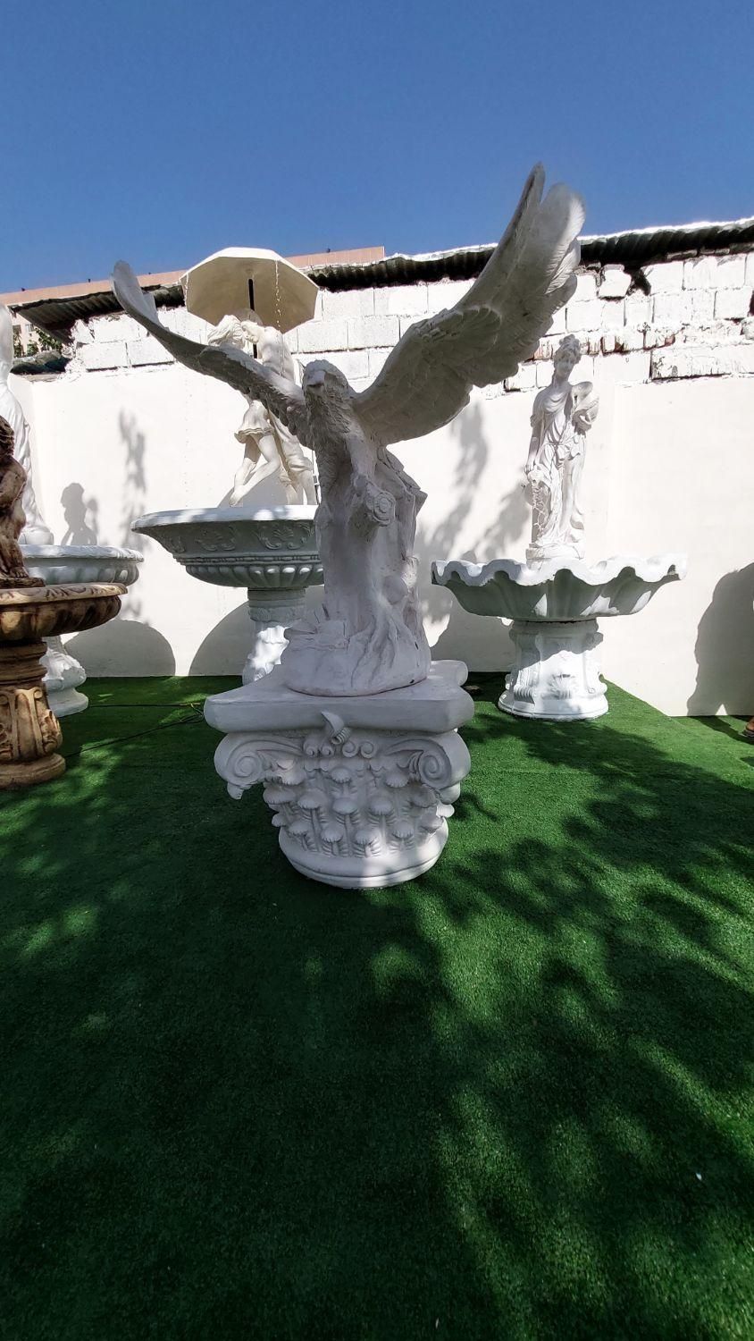 تندیس مجسمه عقاب پرواز فایبرگلاس سبک آبنما حیوانات|مصالح و تجهیزات ساختمان|تهران, شهرک دانشگاه|دیوار