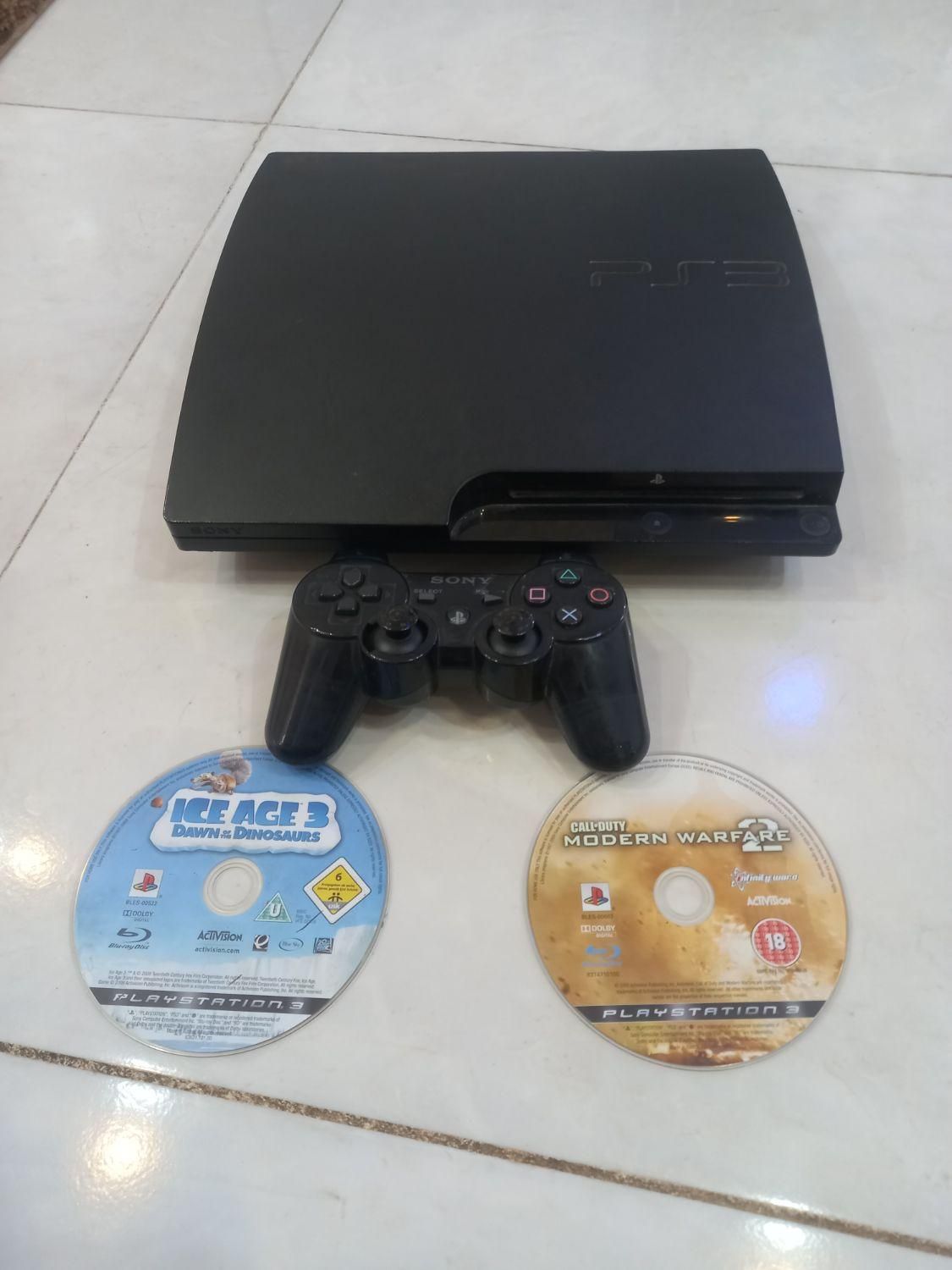 ps3 slim پی استیشن ۳ اسلیم|کنسول، بازی ویدئویی و آنلاین|فسا, |دیوار