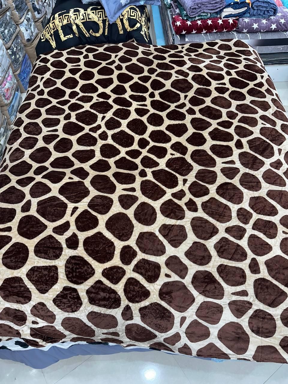 پتو مسافرتی طرح پوست حیوانات کلاسیک|رختخواب، بالش، پتو|مشهد, کوی راد|دیوار