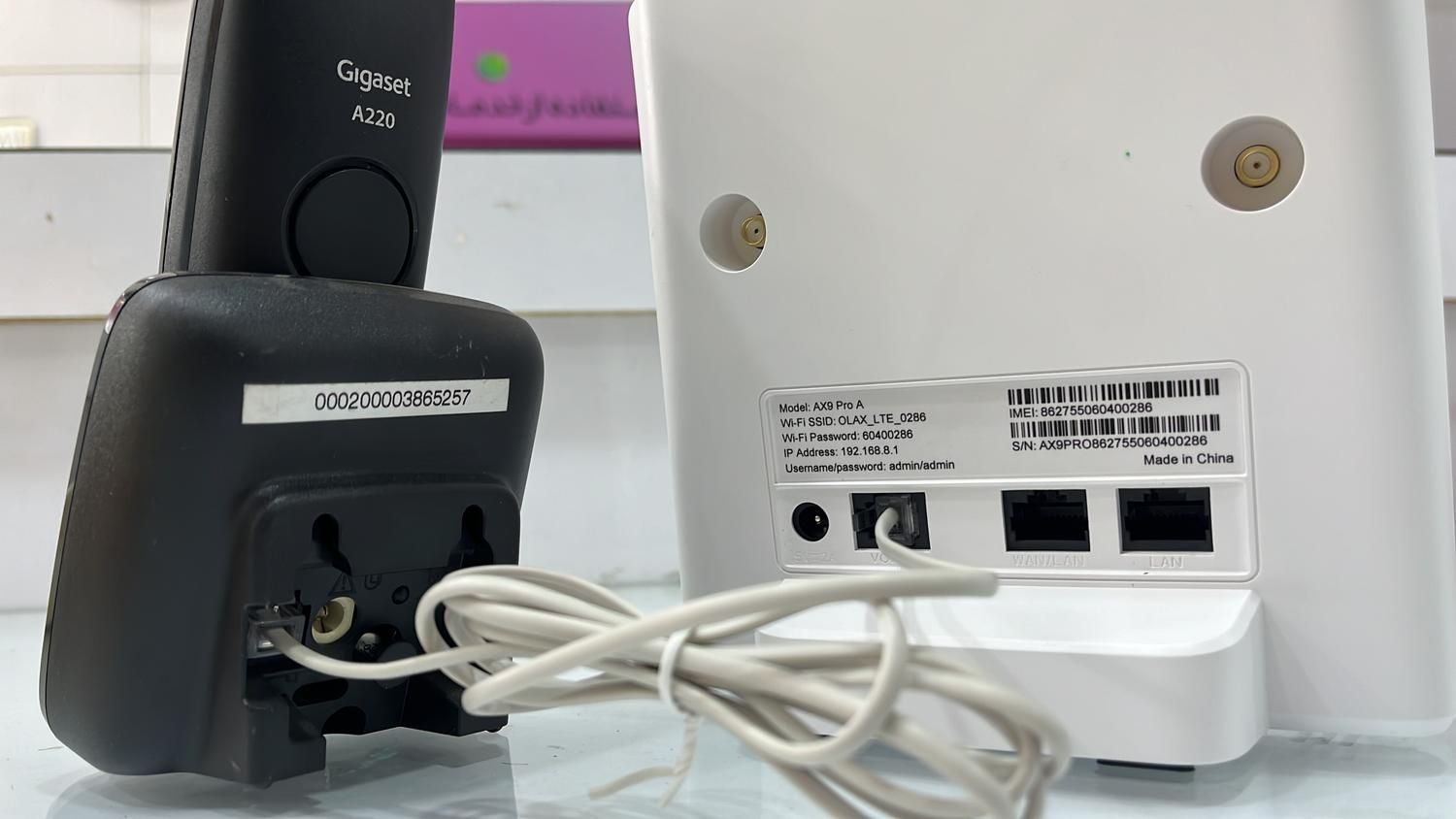 مودم سیم کارتی لندار با خروجی RJ11 (مخصوص voip)|مودم و تجهیزات شبکه|اصفهان, خرم|دیوار