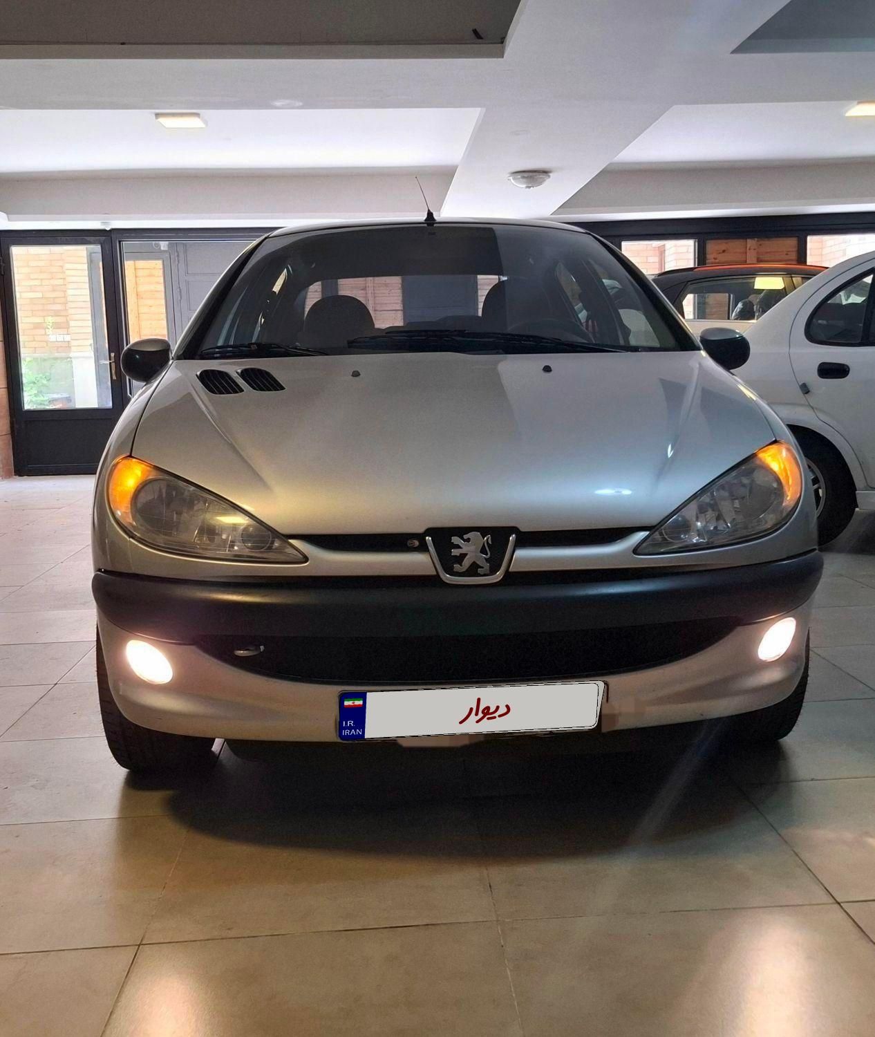 پژو V8 206sd-نقره ای متالیک - 242000km|خودرو سواری و وانت|تبریز, |دیوار