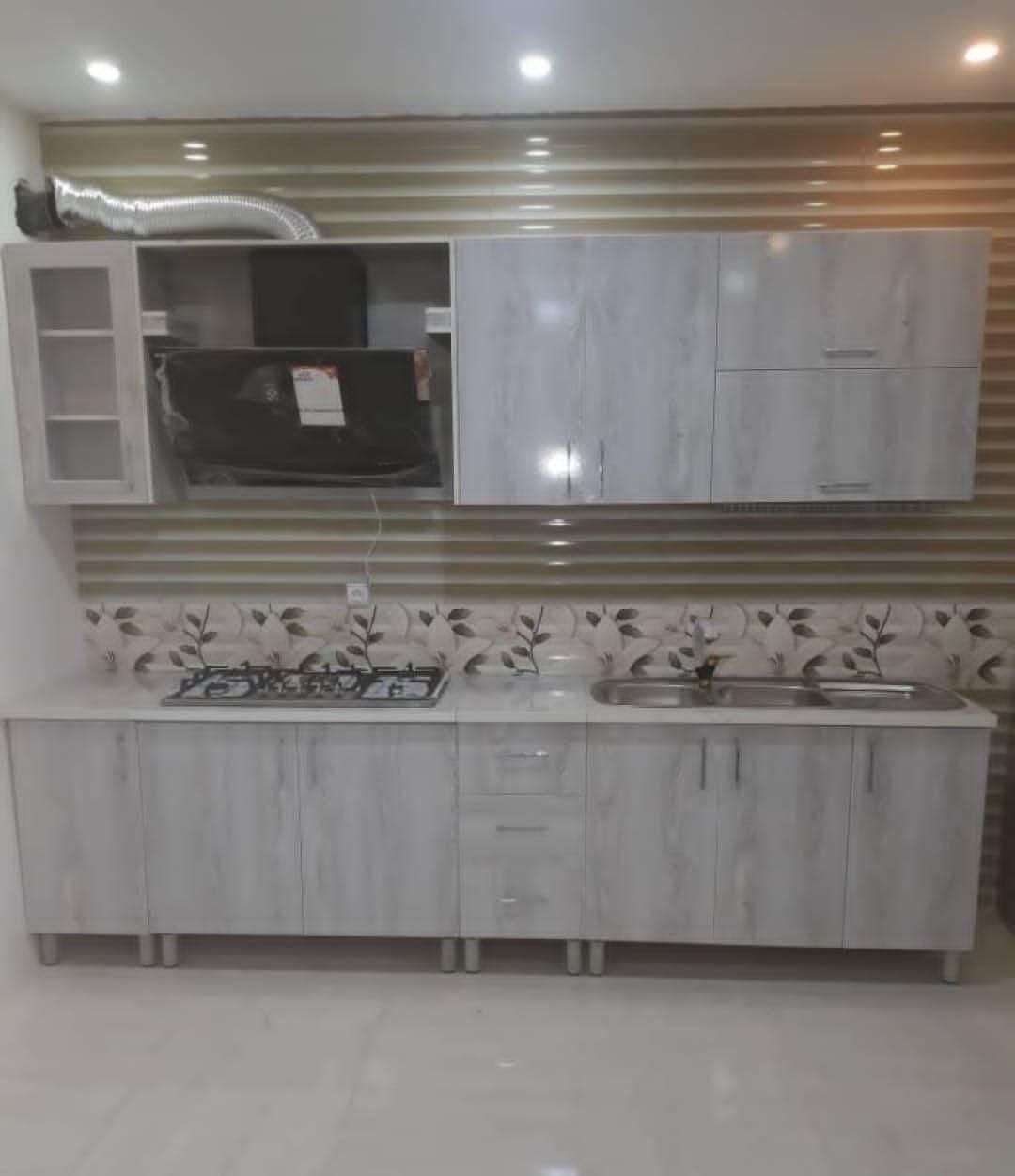 کابینت اشپزخانه ام دی اف.کد(349753)|مصالح و تجهیزات ساختمان|رشت, پیرکلاچای|دیوار