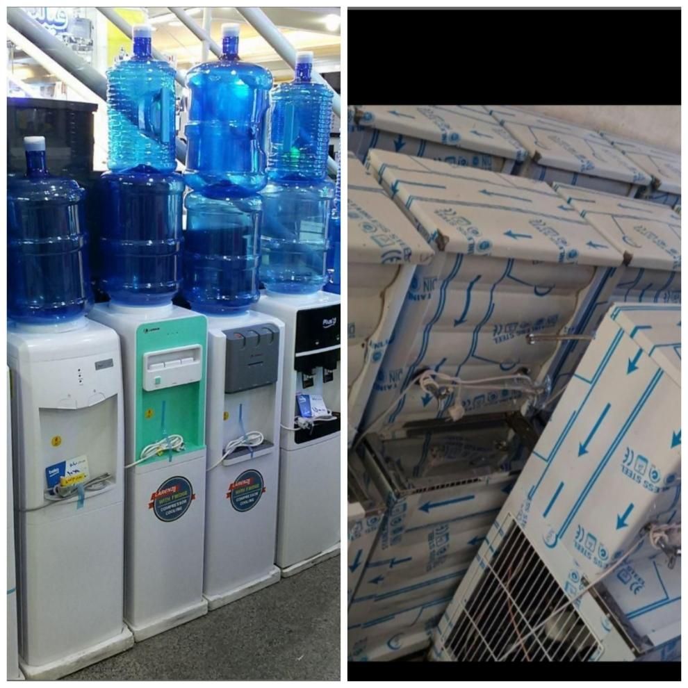 آبسردکن صنعتی استیل اداری گرمکن اداره اب سرد کن|آبسردکن و تصفیه آب|کرمانشاه, |دیوار