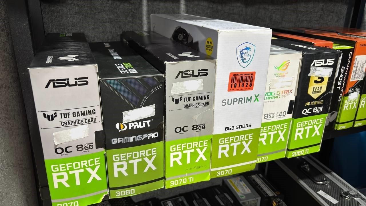 فروش انواع کارت گرافیک NVIDIA و AMD|قطعات و لوازم جانبی رایانه|تهران, والفجر|دیوار