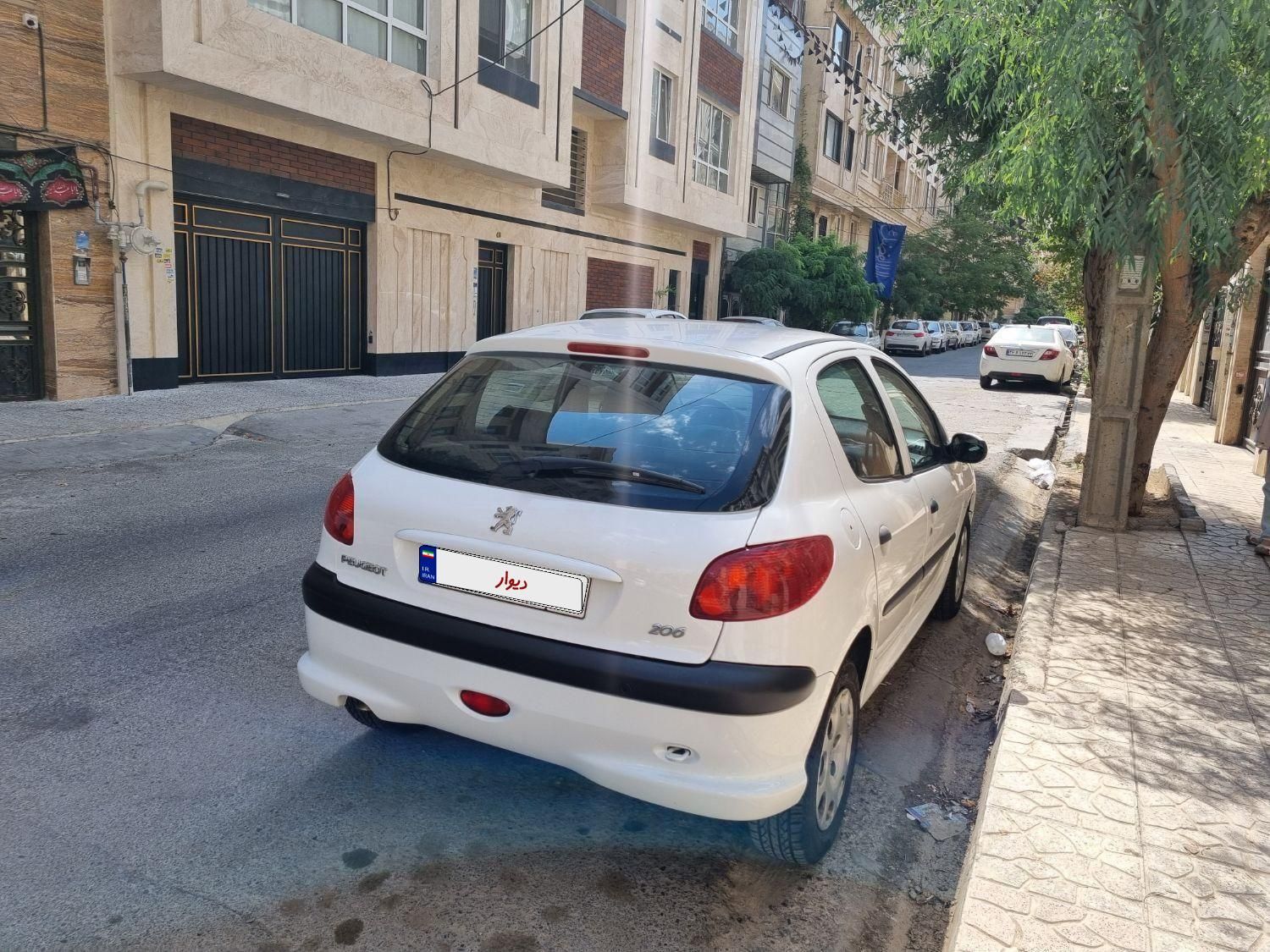 پژو 206 تیپ ۵، مدل ۱۳۹۷ بیرنگ|خودرو سواری و وانت|تهران, پونک|دیوار
