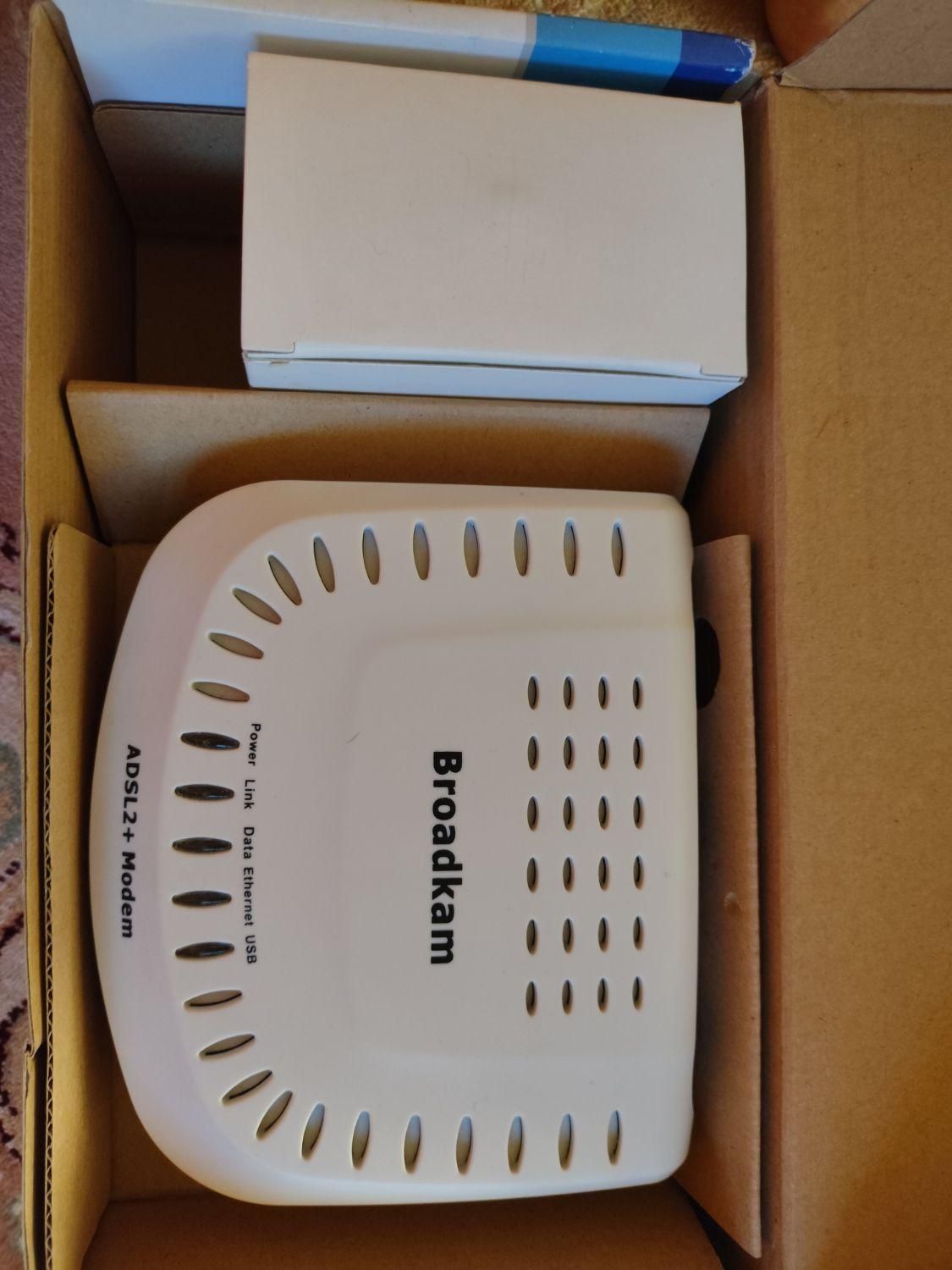 مودم ADSL2 BROADKAM PJ871 بدون وای فای|مودم و تجهیزات شبکه|تبریز, |دیوار