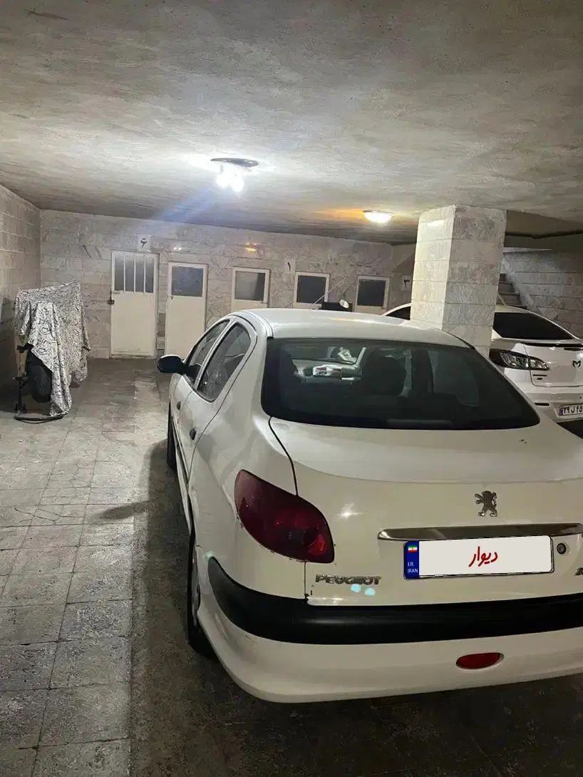 پژو 206 V8 sd|خودرو سواری و وانت|تهران, شهرآرا|دیوار
