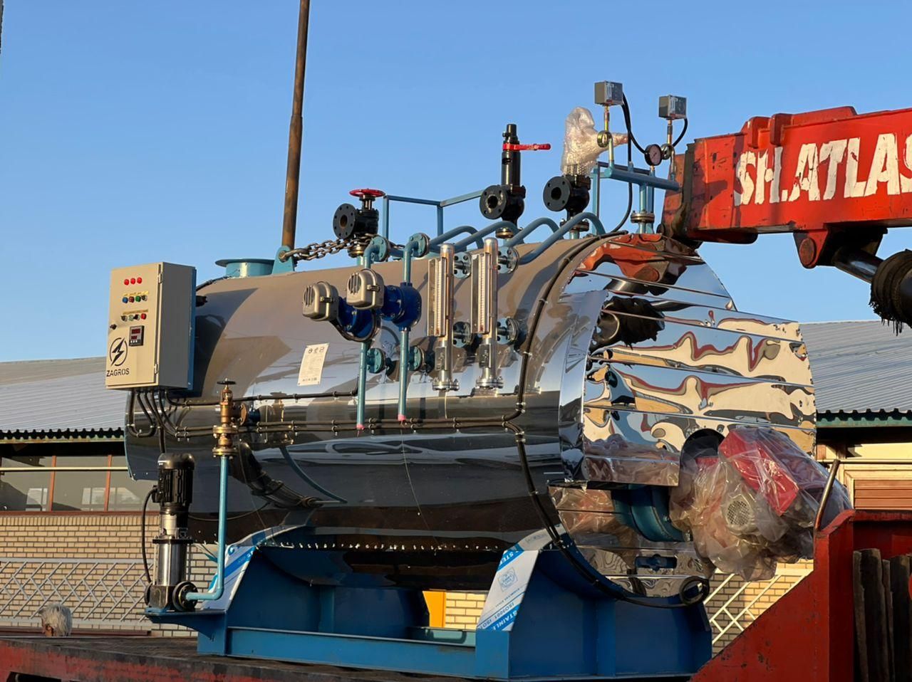 دیگ بخار سه‌پاس ظرفیت بویلر تا 33 هزار پوند|ماشین‌آلات صنعتی|کرمان, |دیوار