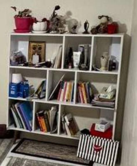 کتابخانه|کتابخانه، شلف، قفسه‌های دیواری|تهران, سبلان (لشگر)|دیوار