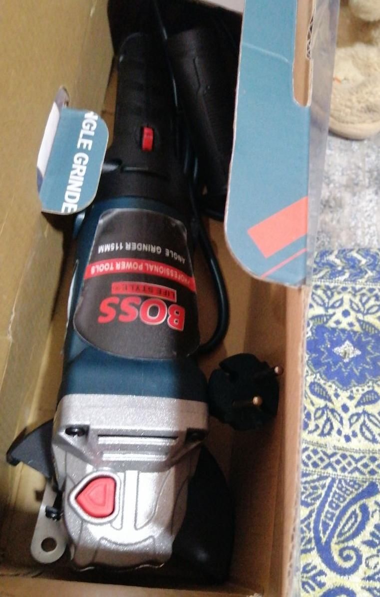 مینی سنگ جت یامینی فرز ‌BOSS آلمان 1500وات نو|ابزارآلات|آبادان, |دیوار