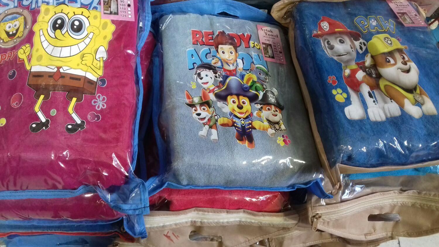 تنپوش حوله ای کودک|کفش و لباس بچه|تبریز, |دیوار