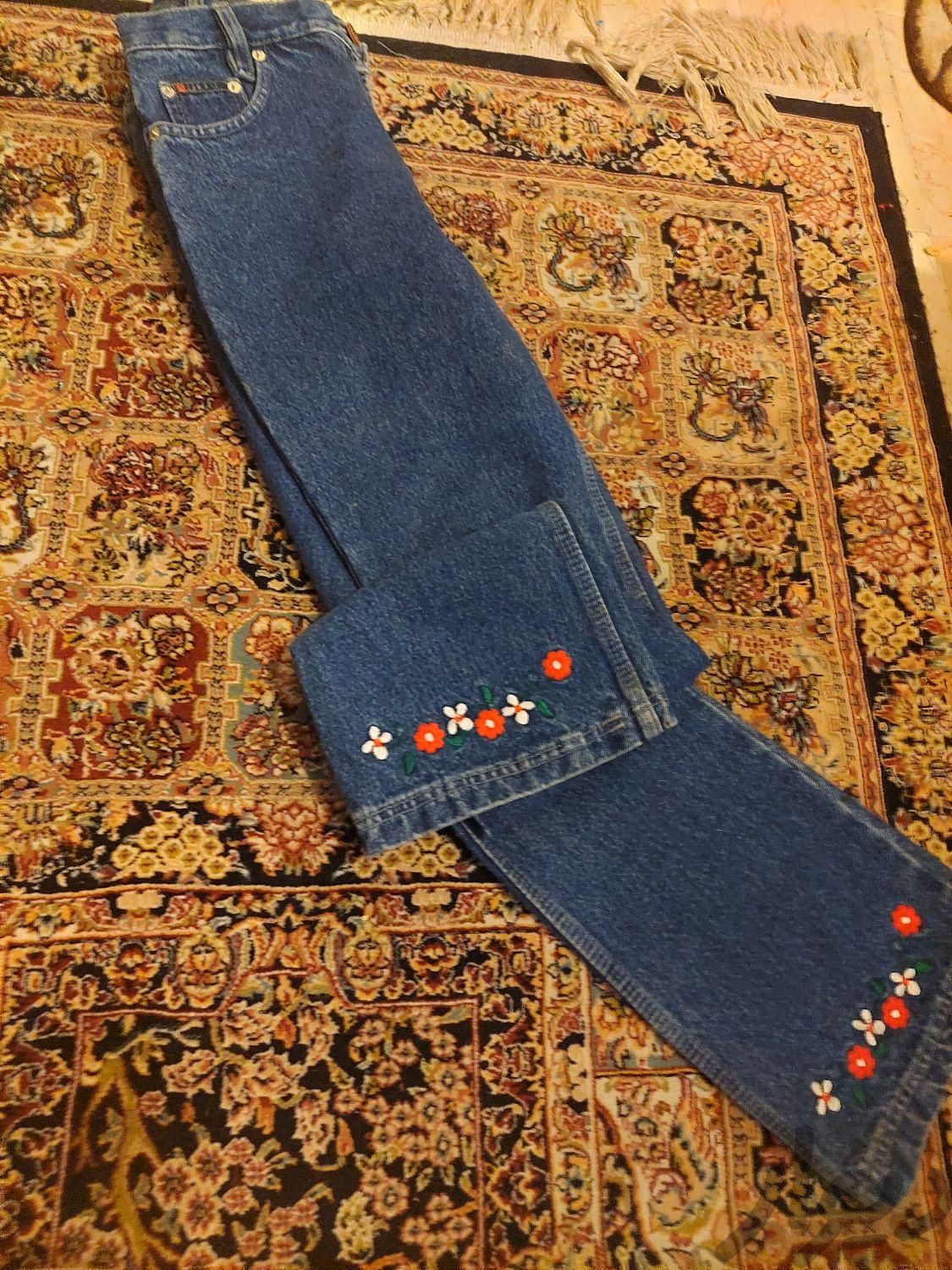 مانتو شلوار جین خارجی پارچه|لباس|تهران, پونک|دیوار