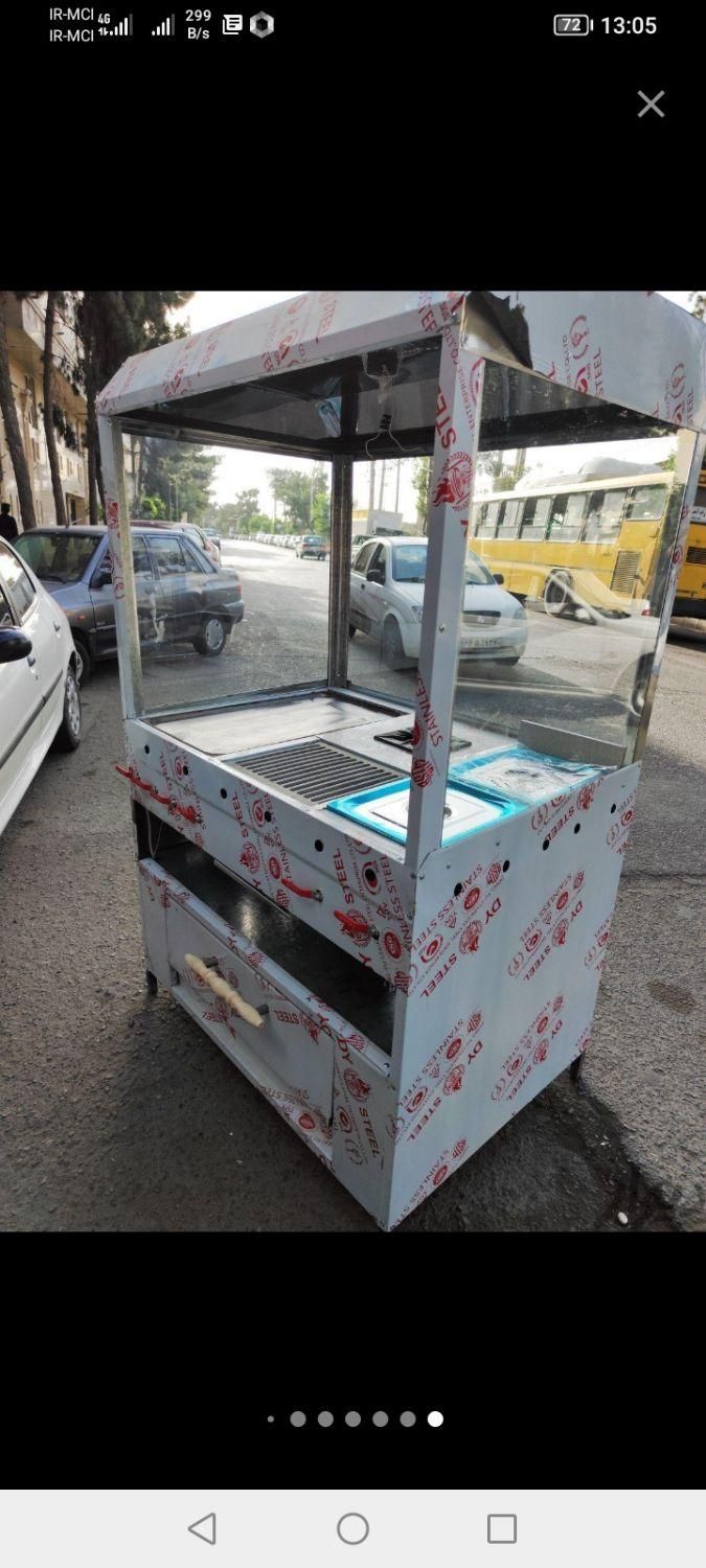 فر ساندویچی/ یخچال ایستاده/سرخکن فلافل /بلال تنوری|کافیشاپ و رستوران|پارسآباد, |دیوار