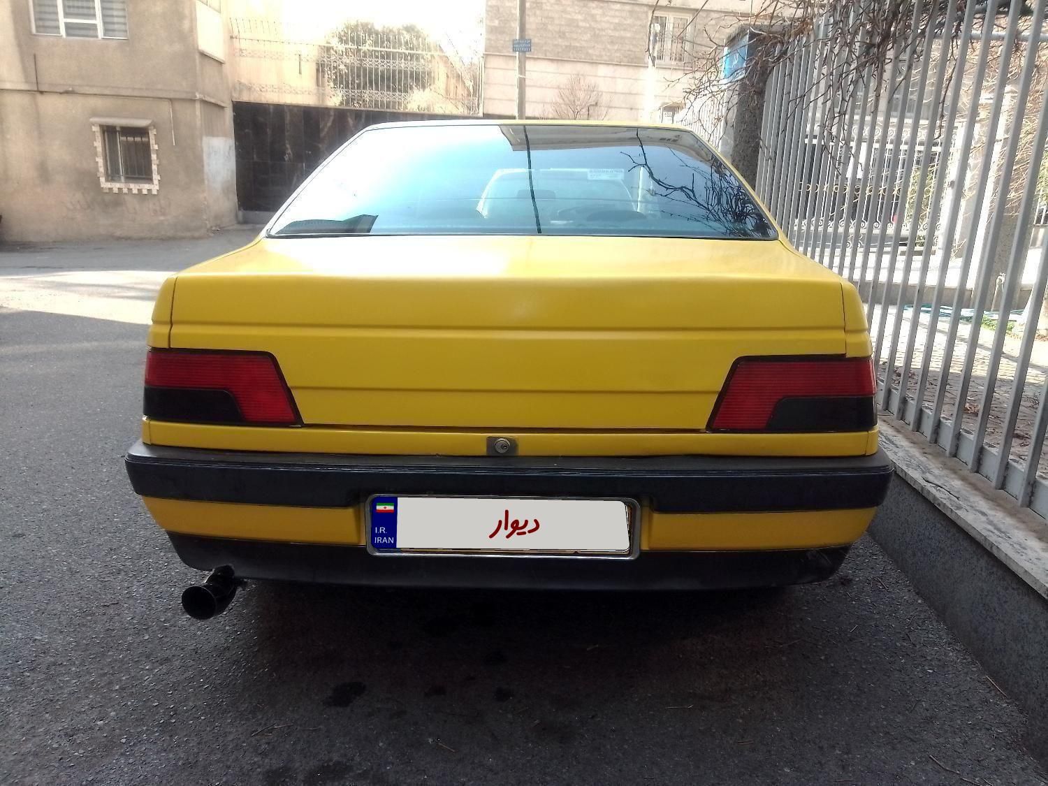 تاکسی برون شهری پژو 405 GLX دوگانه مدل۸۷ اتومات|خودرو سواری و وانت|تهران, دروس|دیوار