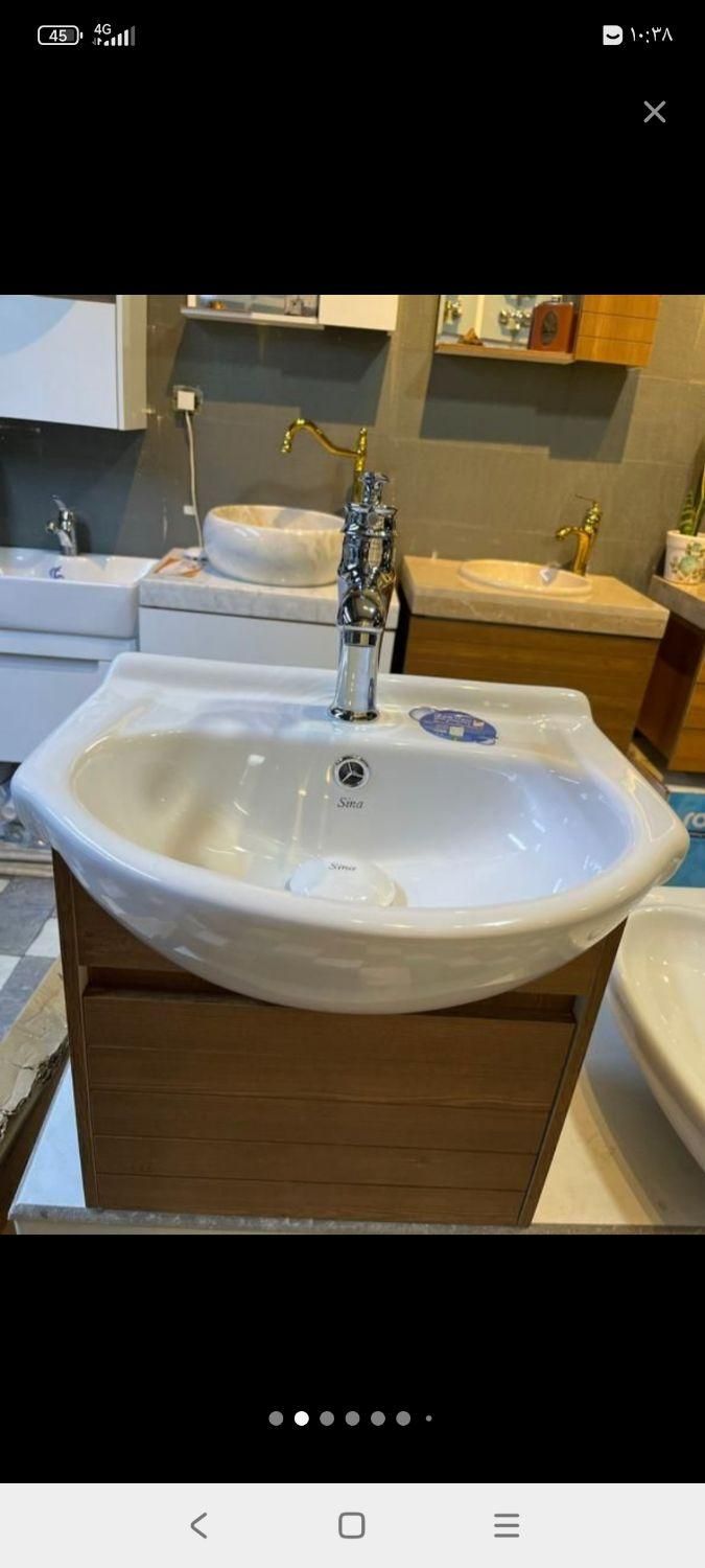 روشویی با تخفیف ویژه سایز 37*46 anusha|لوازم سرویس بهداشتی|ارومیه, |دیوار