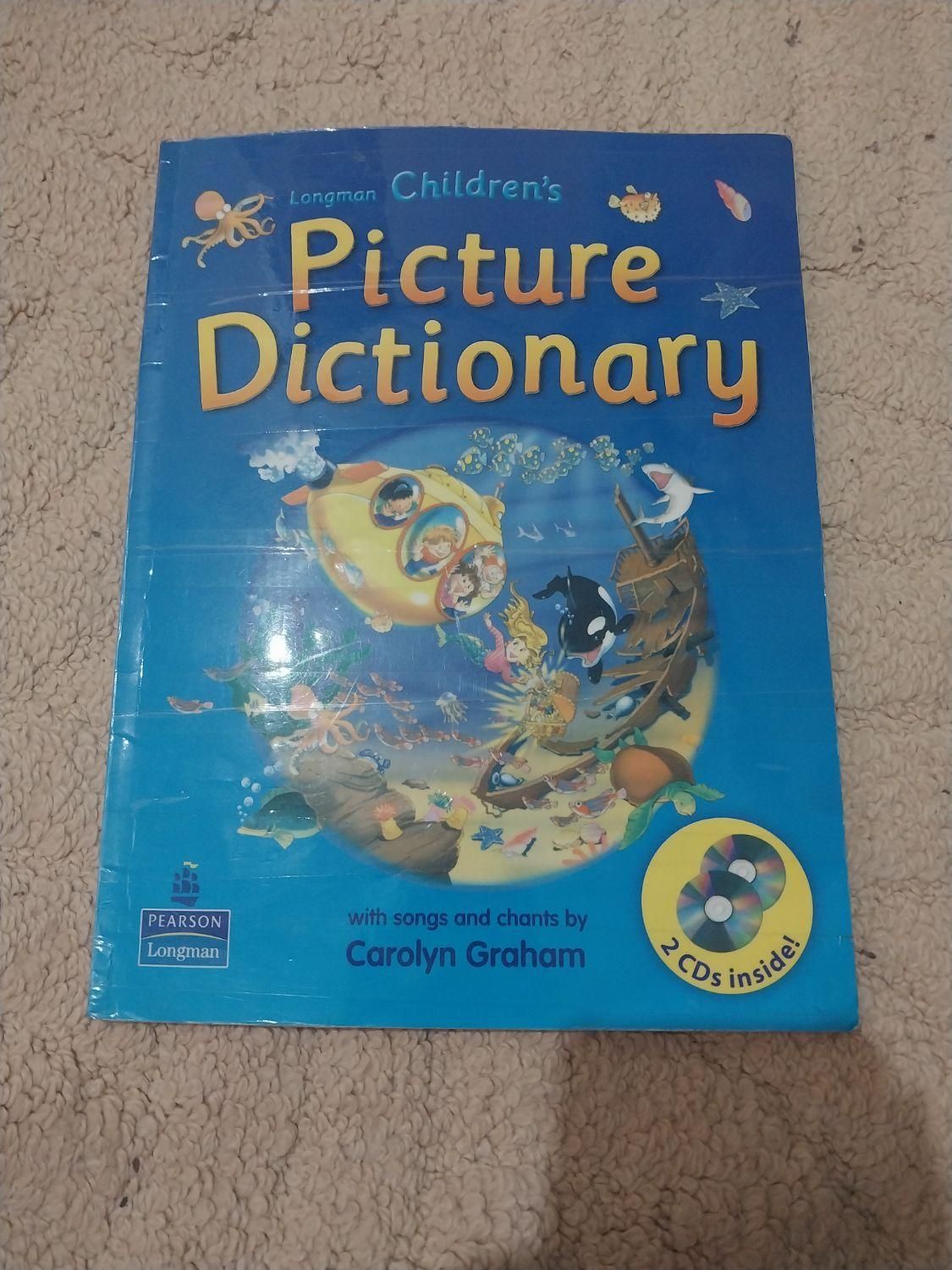 picture dictionary|کتاب و مجله آموزشی|تهران, آهنگ|دیوار