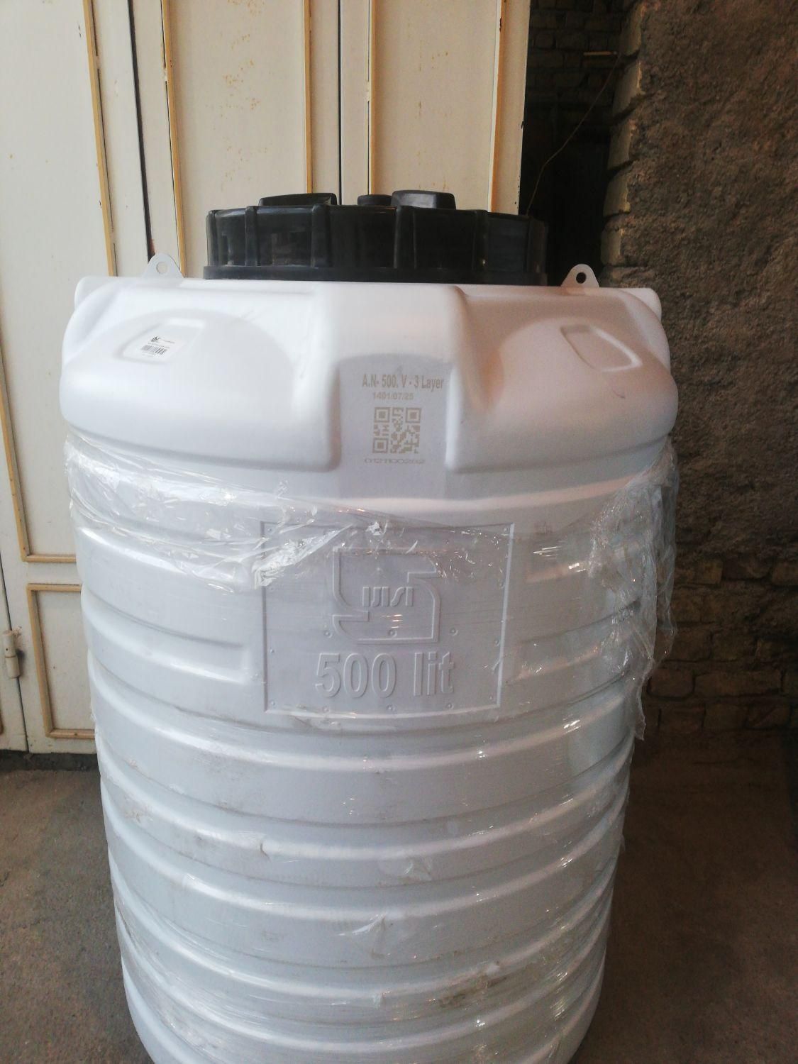 مخزن آب ضد جلبک 500 لیتر منبع آب عمودی|مصالح و تجهیزات ساختمان|مرودشت, |دیوار