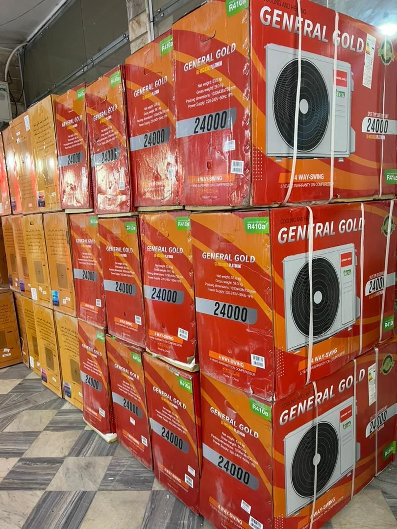 کولر گازی 24000 جنرال گلد مدل GG-S24000 PLATINUM|کولر گازی و فنکوئل|بانه, |دیوار