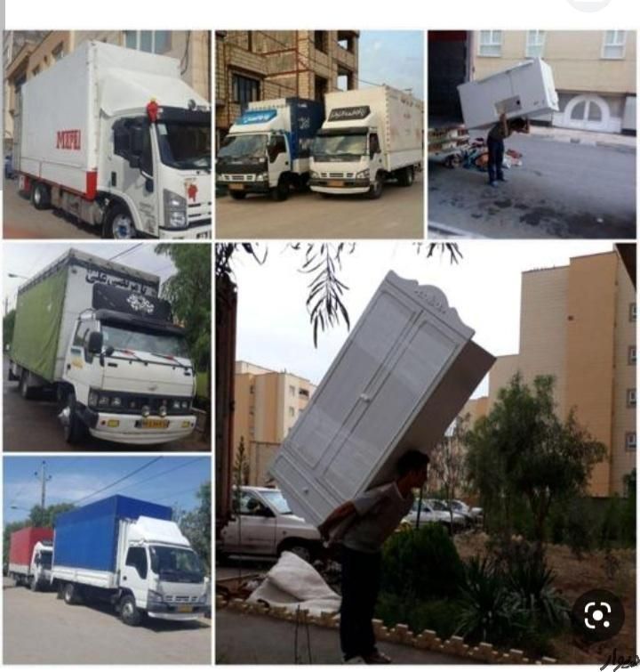 باربری وحمل نقل اثاثیه منزل همراه باخاور وکارگر|خدمات حمل و نقل|سلمان‌شهر, |دیوار