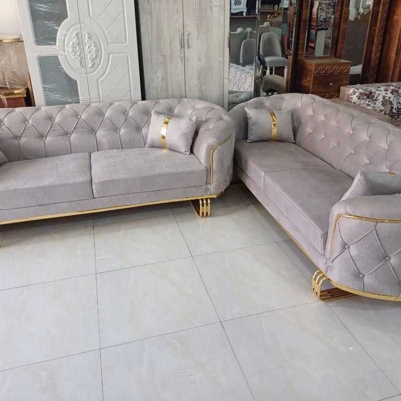 مبل استیل طلایی شرایط واقساط بلند|مبلمان خانگی و میز عسلی|قزوین, |دیوار