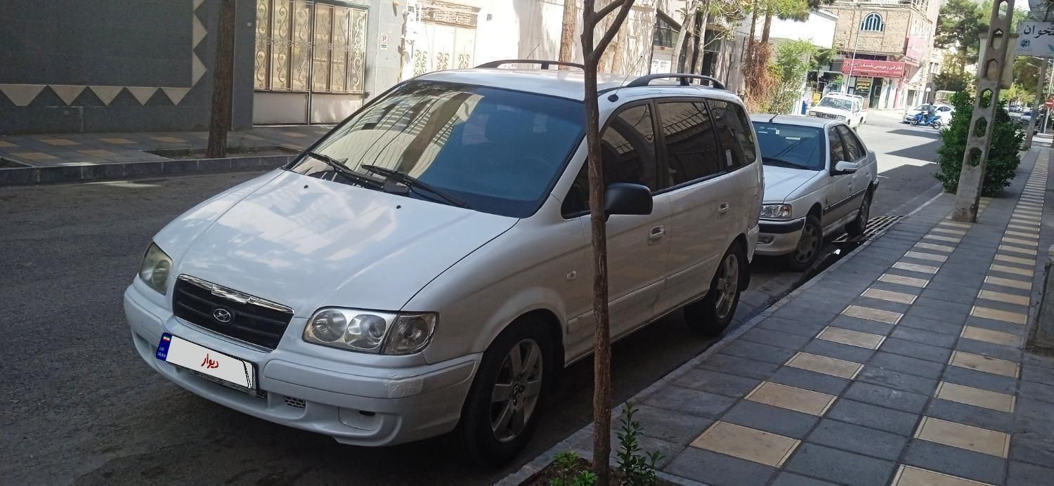 هیوندا تراجت استیشن۷نفره سفیدمدل۲۰۰۷موتور2700سی سی|خودرو سواری و وانت|سبزوار, امیر کبیر|دیوار