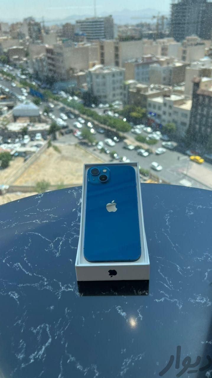 اپل‌آیفون۱۳نرمال۱۲۸گیگ‌رام۴پارت‌نامبرCHآبی‌باشارژر|موبایل|فردیس, |دیوار