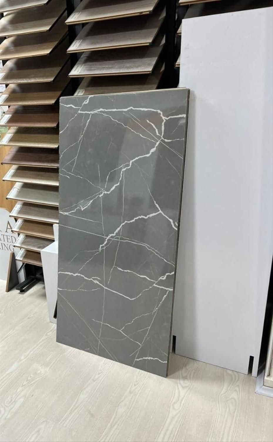 سنگ مصنوعی ماربل شیت همراه با نصب|خدمات پیشه و مهارت|آمل, |دیوار