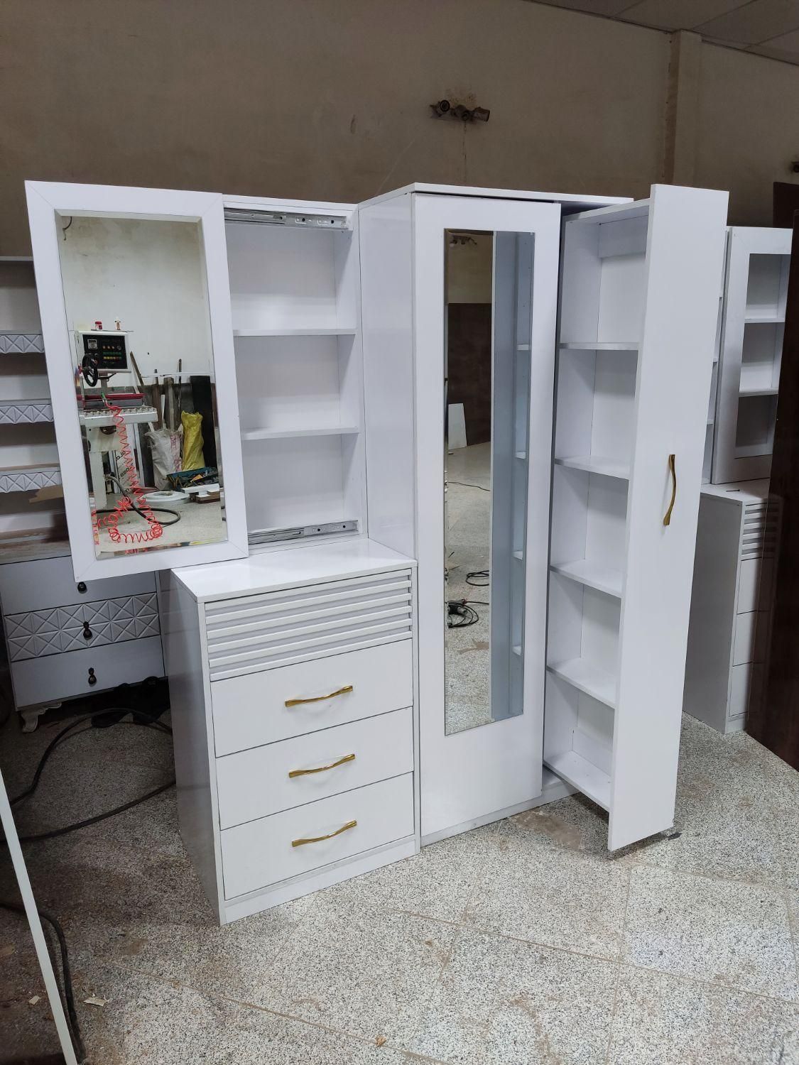 کمد لباس و دراور  جاکتابی|جاکفشی، کمد، دراور|بیرجند, |دیوار