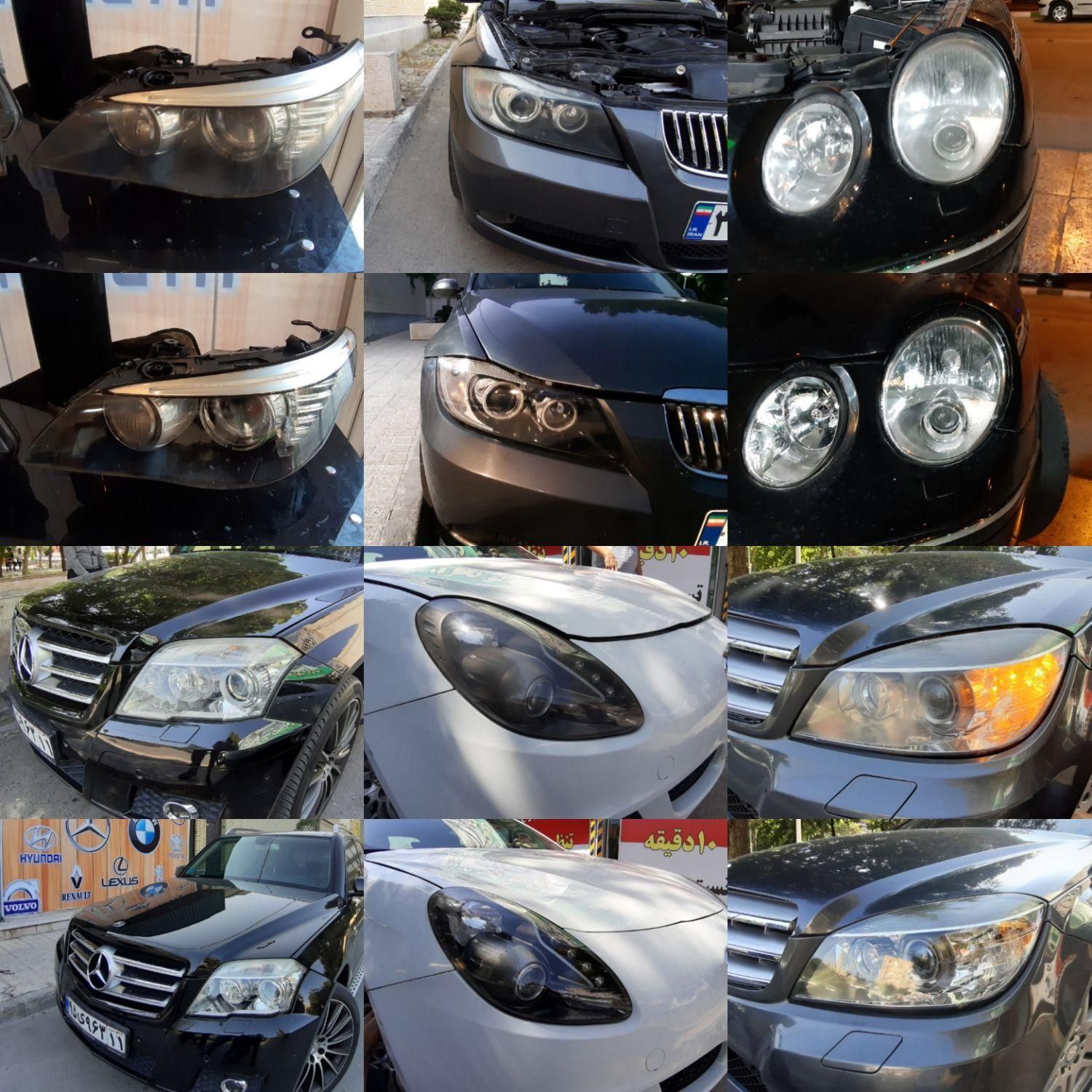 چراغ بنز bmw مزدا۳ مگان ماکسیما تیانا آلفا شفاف|قطعات یدکی و لوازم جانبی|مشهد, شهرک رازی (شهرک غرب)|دیوار
