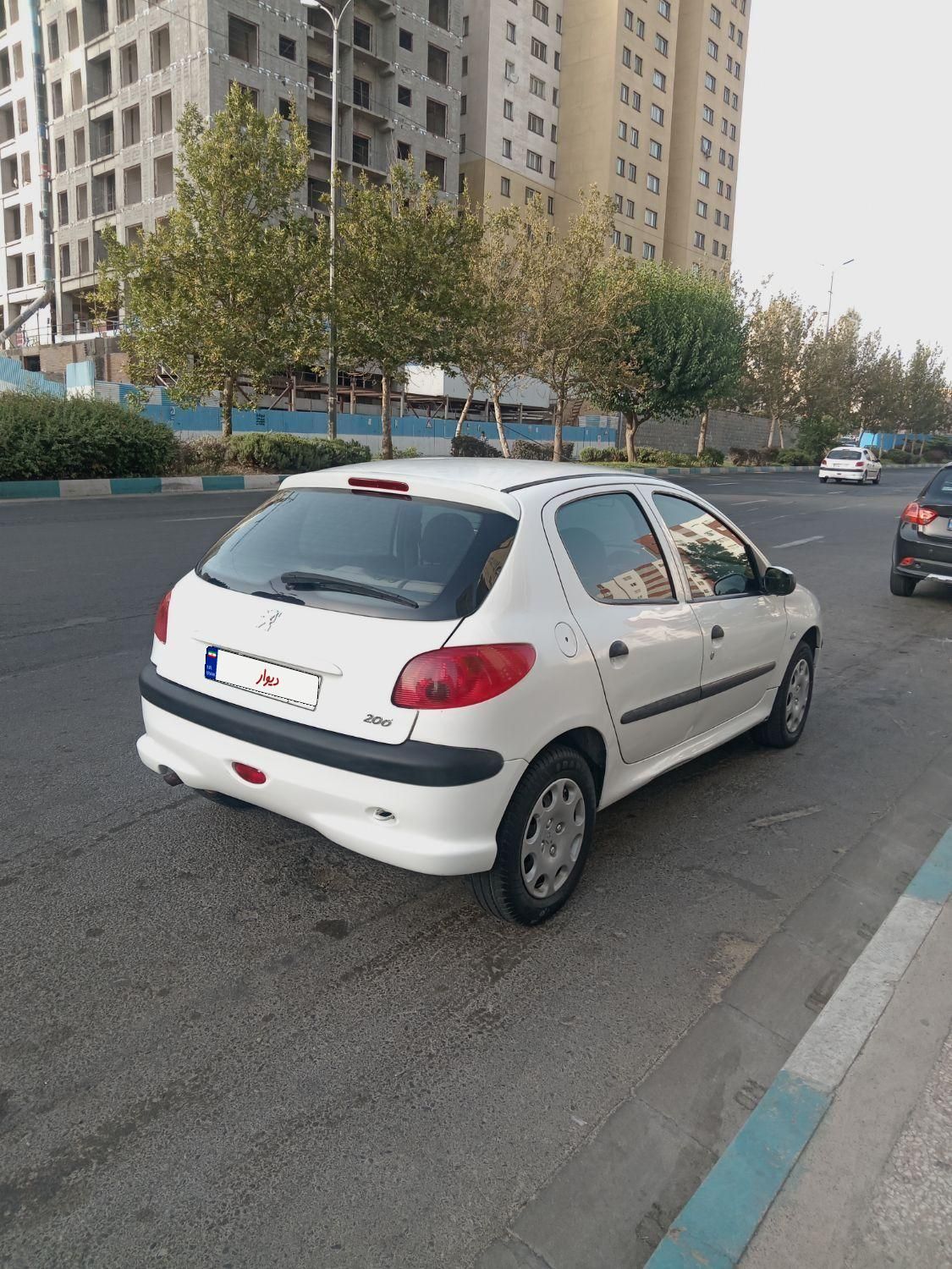 پژو 206 تیپ ۵، مدل ۱۳۹۶|خودرو سواری و وانت|قدس, |دیوار