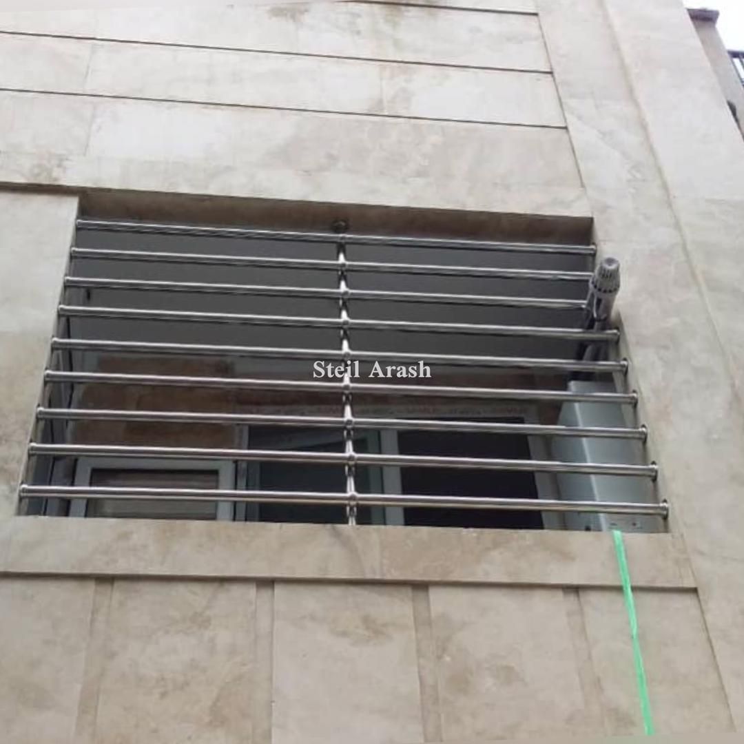 نرده استیل محافظ کودک حفاظ پنجره بالکن بانکی ۲۰|مصالح و تجهیزات ساختمان|تهران, مینابی|دیوار