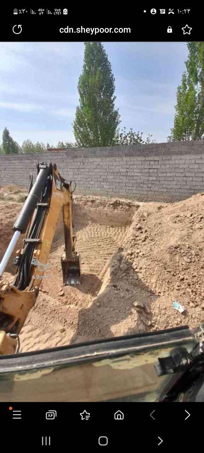بیل مکانیکی  ( گود برداری کانال کنی و شفته )|خدمات حمل و نقل|بم, |دیوار