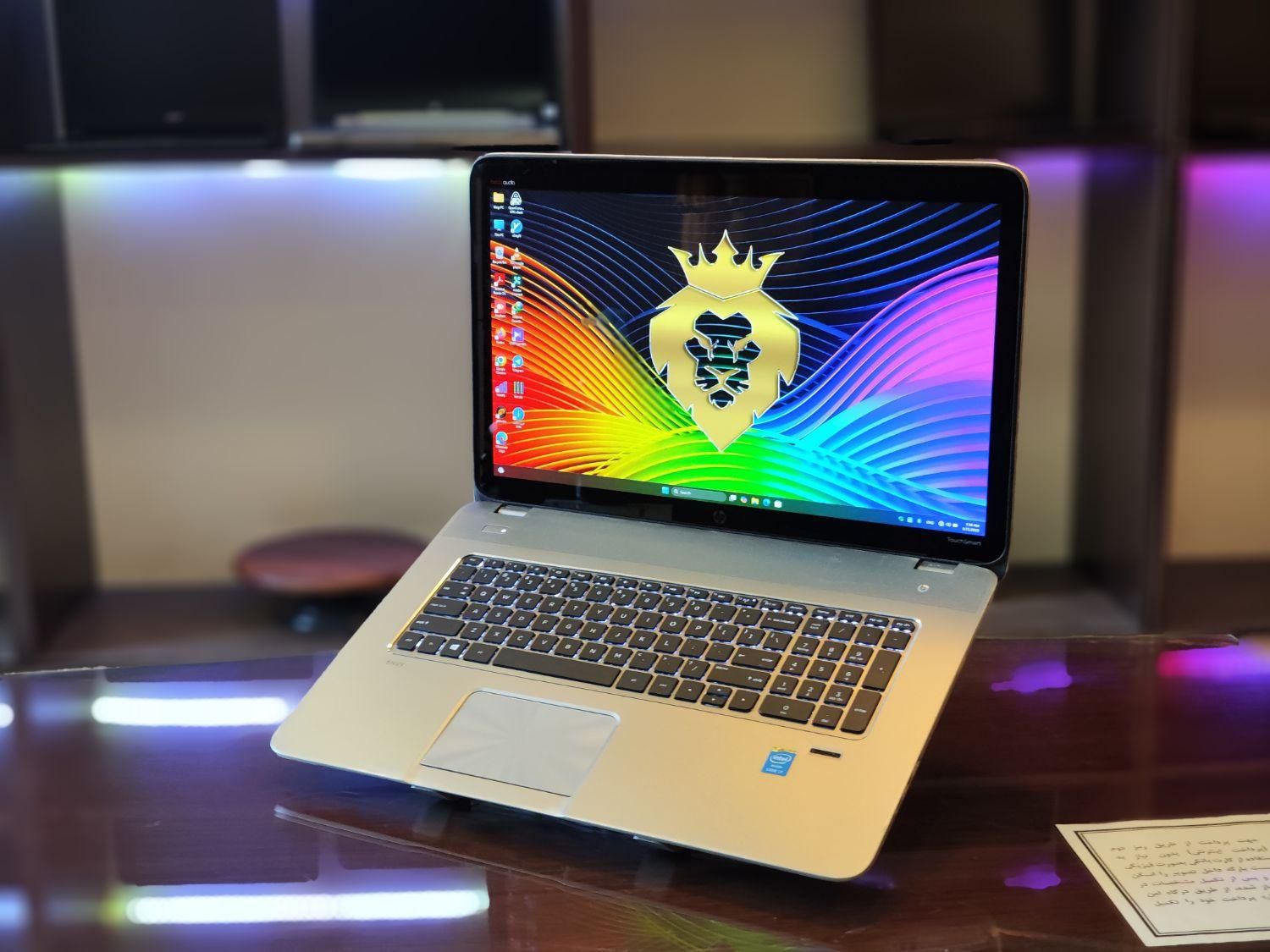 لمسی 17 اینچی i7 hp برای سوشال‌مدیا ترید دفترکار|رایانه همراه|تهران, میدان ولیعصر|دیوار