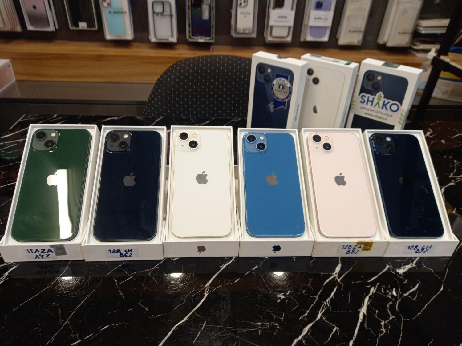 اپل iPhone 13 با حافظهٔ ۱۲۸ گیگابایت|موبایل|کرج, گلشهر|دیوار