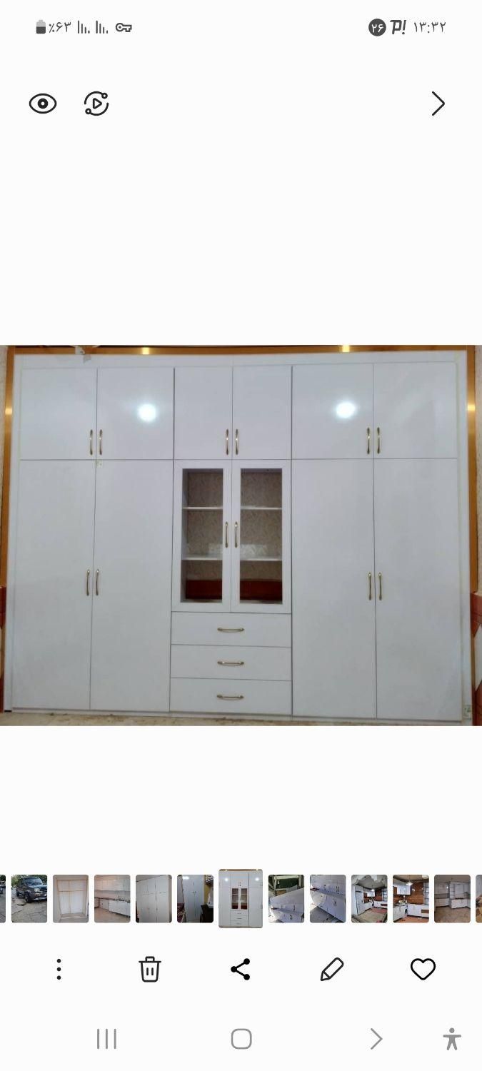کمددیواری وکابینت|جاکفشی، کمد، دراور|بروجرد, |دیوار