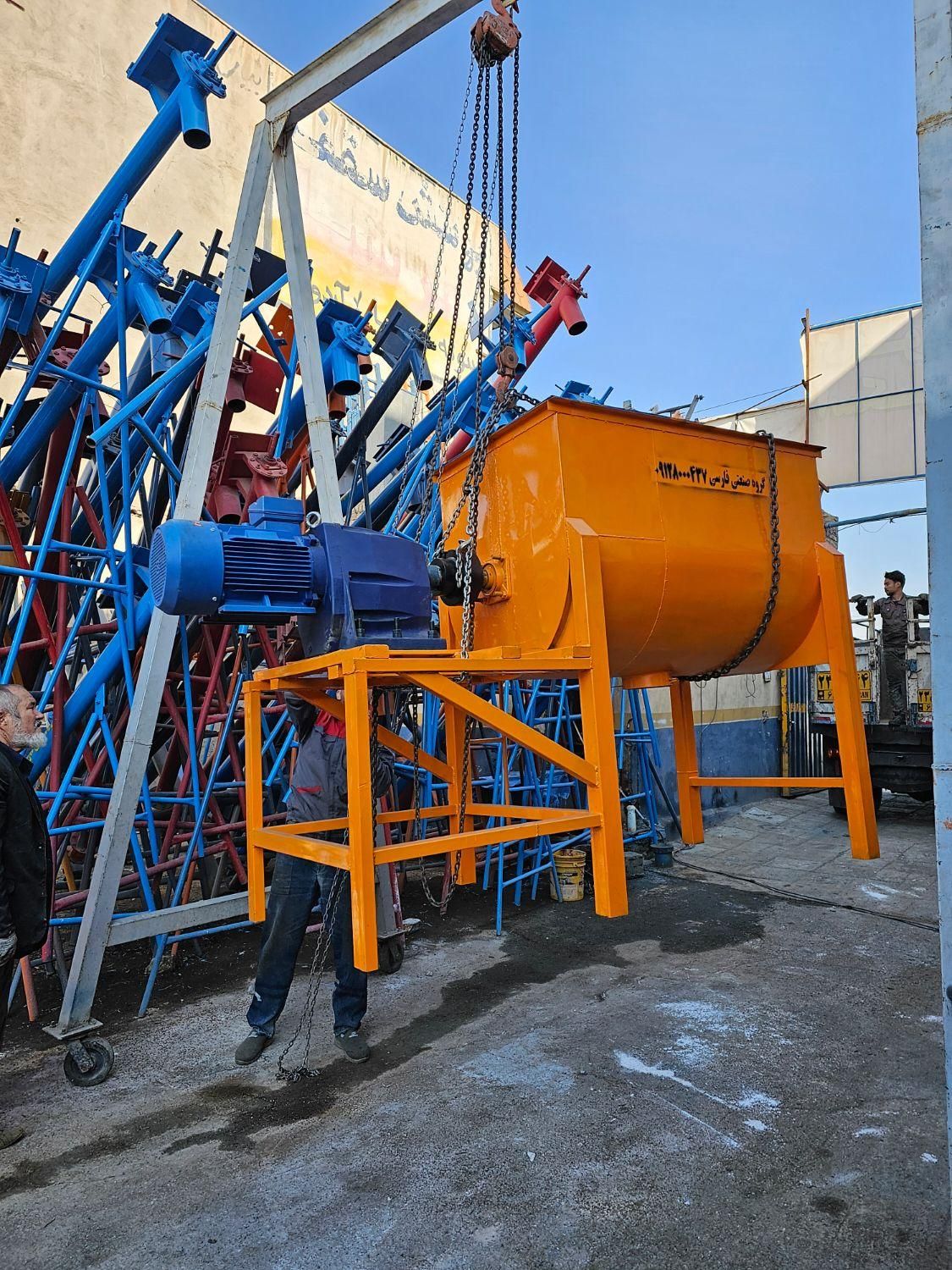 اقساط نوارنقاله میکسر نوار نقاله کانوایر بالابر|ماشینآلات صنعتی|شریفآباد, |دیوار