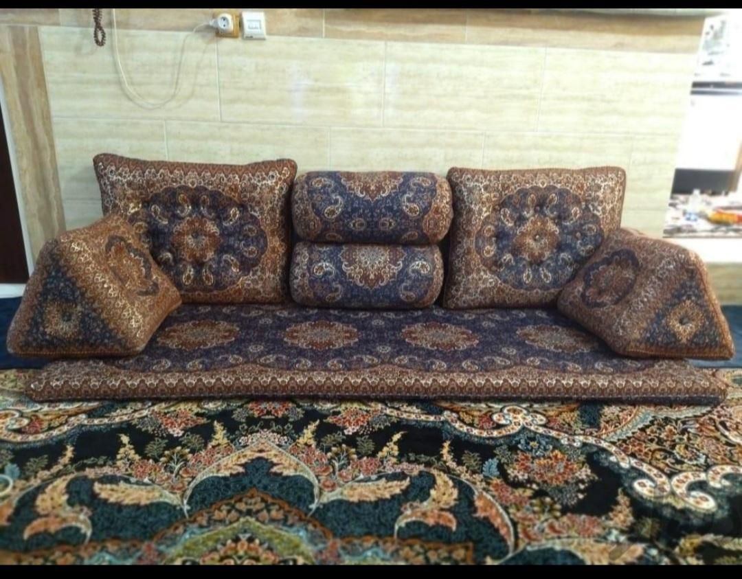 شاه نشین نقش نیلوفر|پشتی|یزد, |دیوار