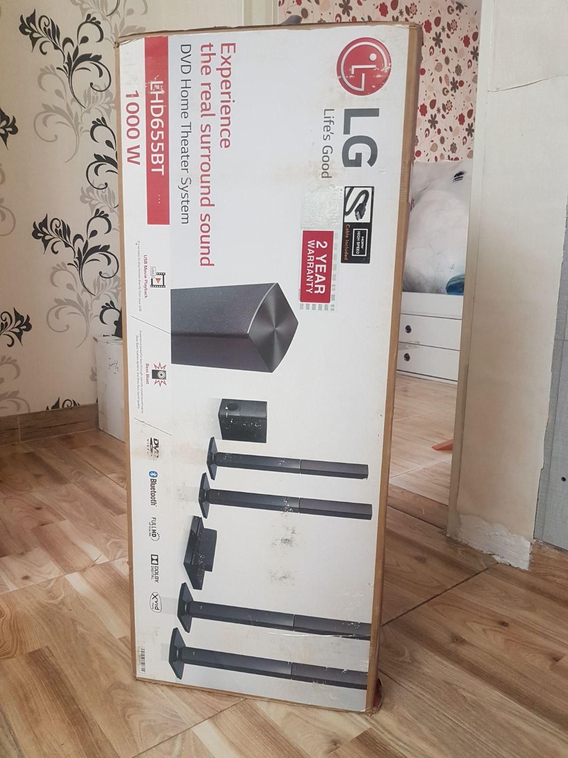 سینما خانواده LGLHD655BT 1000 w|سیستم صوتی خانگی|تهران, چیتگر جنوبی|دیوار