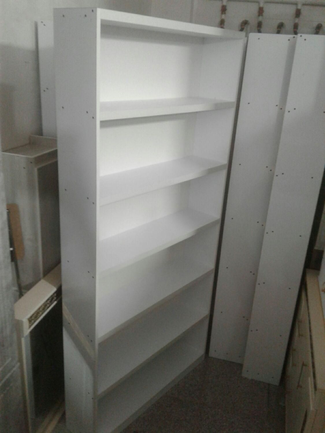 ست و زنبوری کتابخانه قفسه صنایع چوب و فلز حنفی|کتابخانه، شلف، قفسه‌های دیواری|قم, نیروگاه|دیوار