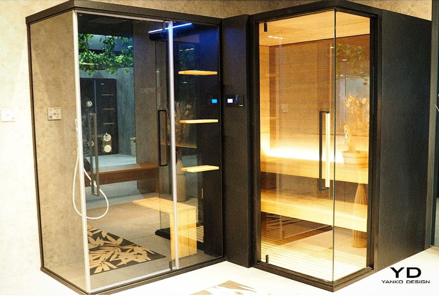 کابین سونا خشک طرح L (اِل) اتاق دوش جکوزی|لوازم حمام|تهران, کوی بیمه|دیوار