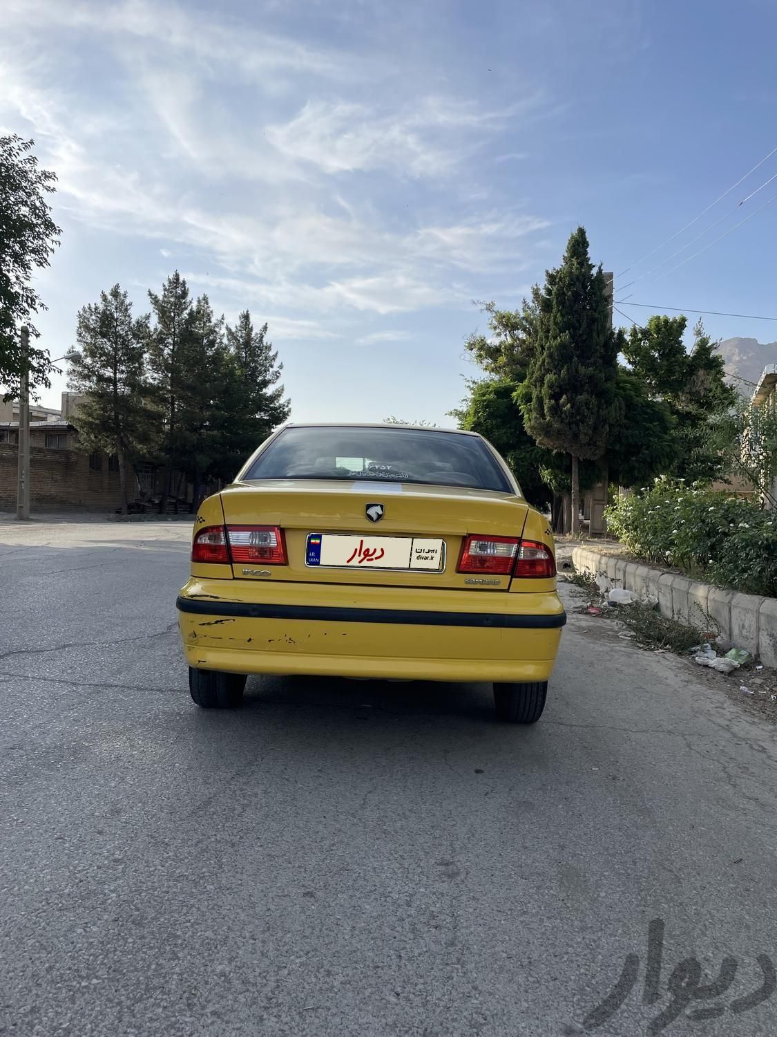 سمند تاکسی LX EF7 گازسوز، مدل ۱۳۹۵