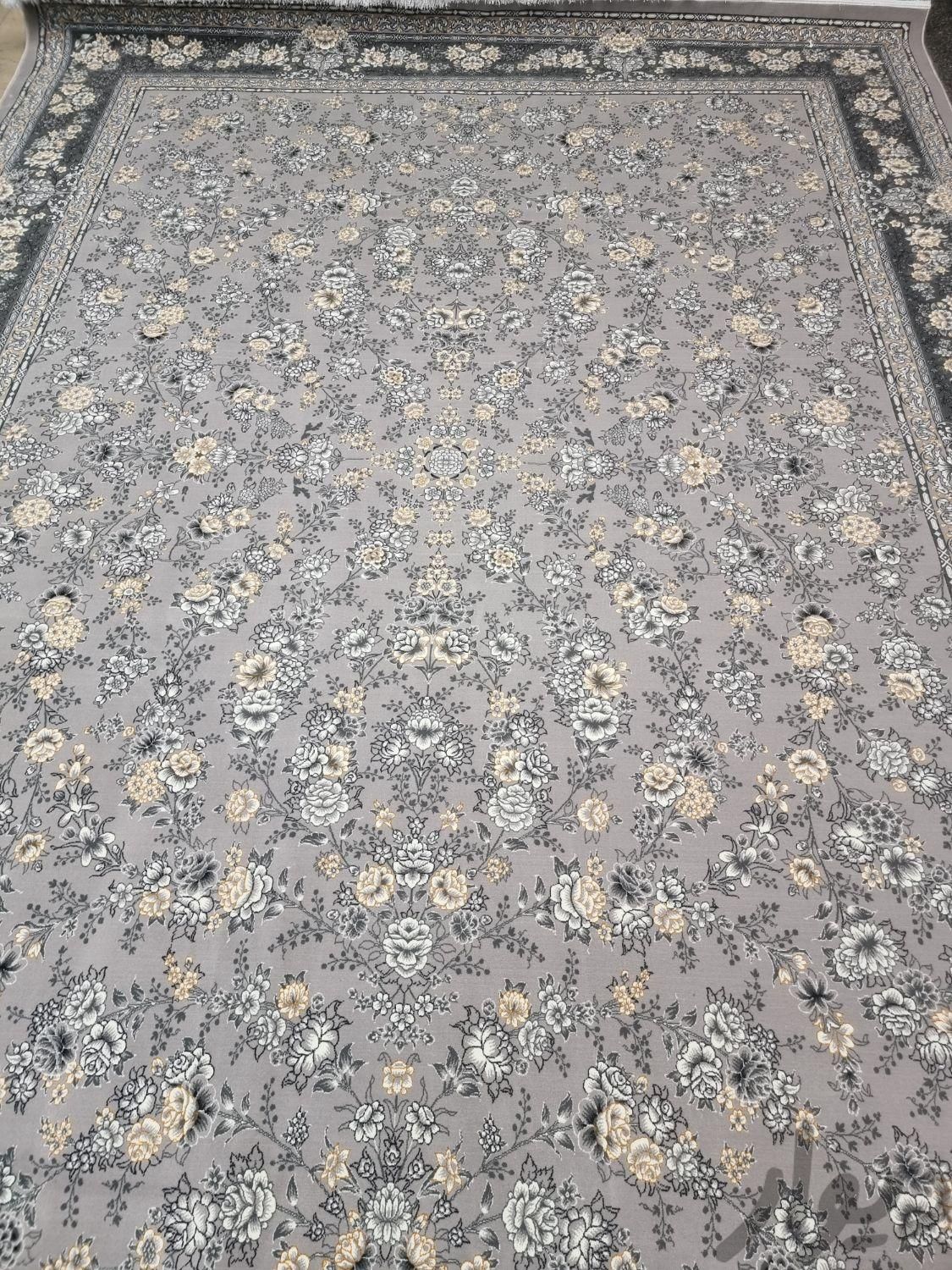 فرش۱۲متری ۷۰۰شانه۲۵۵۰تراکم نخ اکرالیک افشان طوسی|فرش|تهران, ابوذر (منطقه ۱۵)|دیوار