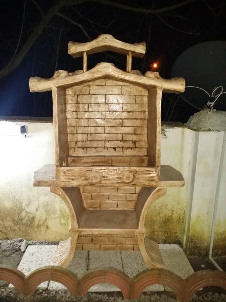 باربیکیو منقل کباب پز بتنی مسلح سنگین شیک ضدسرقت|مصالح و تجهیزات ساختمان|مشهد, سجادیه|دیوار