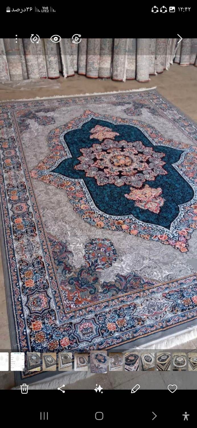 فرش پازیرک 9متری 2میلیون 300|فرش|کهریزک, |دیوار