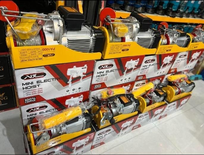 وینچ جرثقیل بالابر گیربکسی قدرتی شش ماه گارانتی|ماشین‌آلات صنعتی|مشهد, هنرور|دیوار