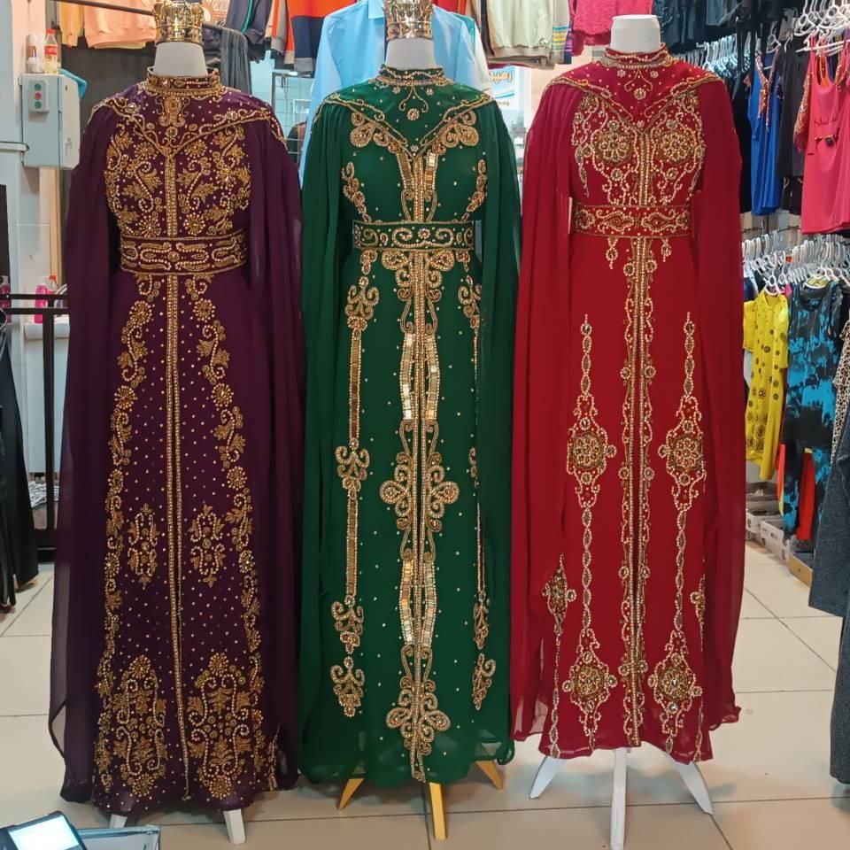 کرایه لباس مجلسی مغربی سنگدوزی اورجینال شنل دار|لباس|شیراز, شاهچراغ|دیوار