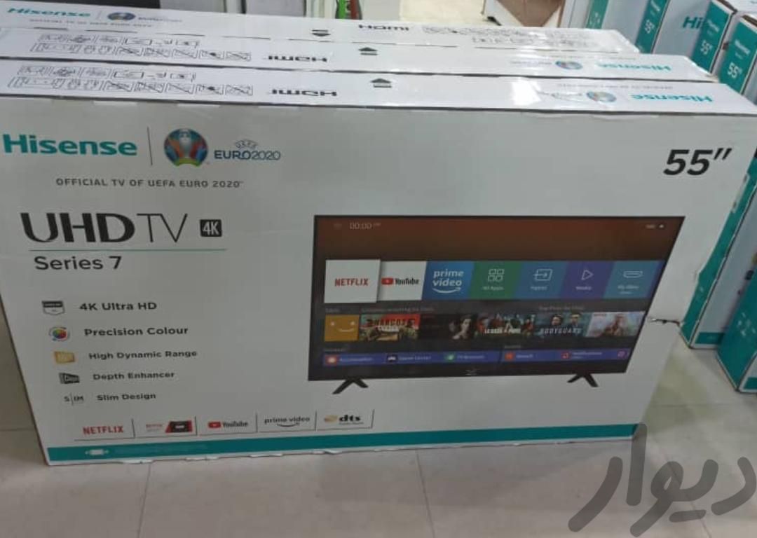 تلویزیون ال ای دی هایسنس۶۵اینچ فورکی هوشمندn30000|تلویزیون و پروژکتور|اهواز, کیانپارس |دیوار