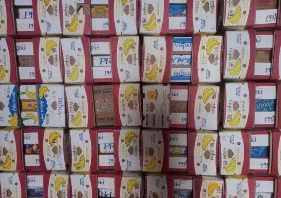 کارتن موز کارتن موزی چسب حباب دار فوم|عمده‌فروشی|مشهد, سید رضی|دیوار