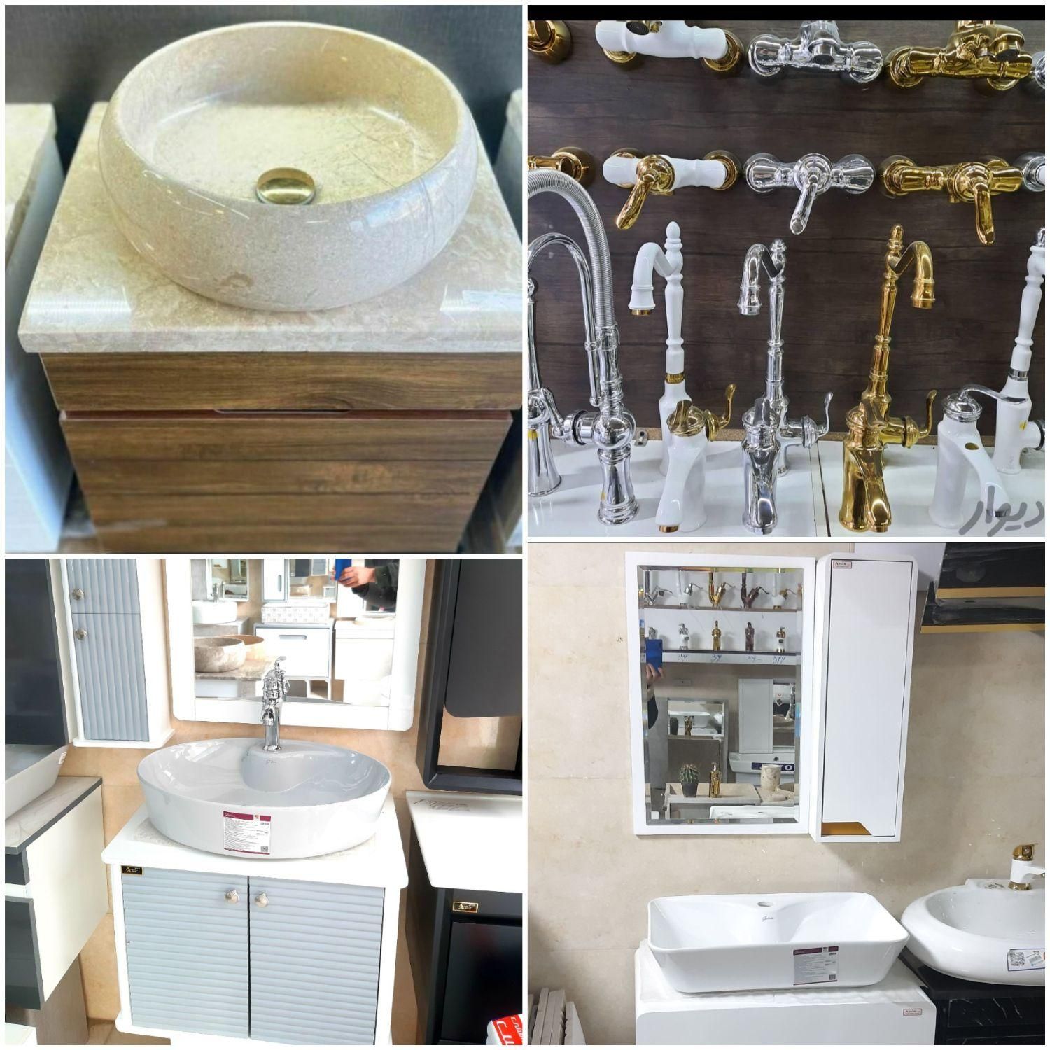 روشویی کابینتی دیواریی|لوازم سرویس بهداشتی|کرج, گلشهر|دیوار